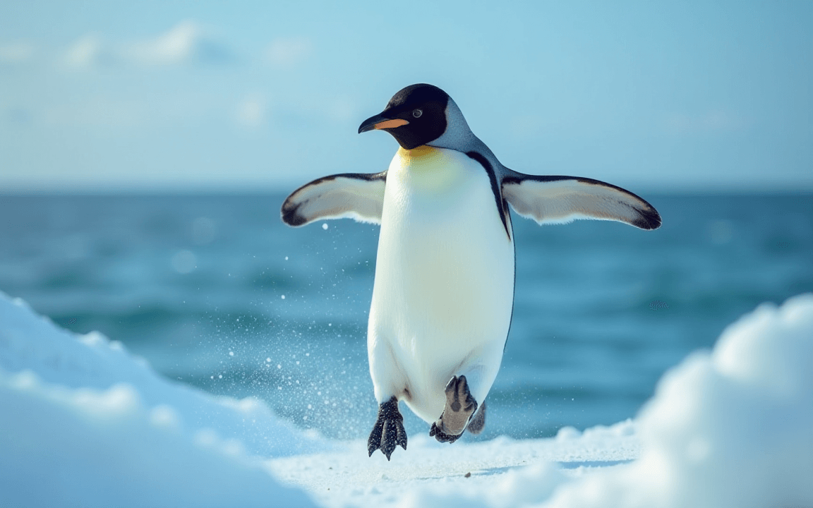 What drives the Pengu to climb?